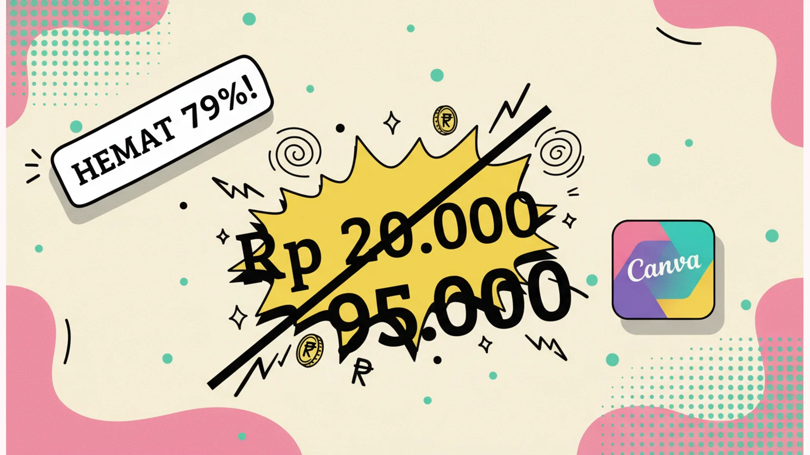 Canva Pro Murah 2026: 4 Cara Hemat 94% | Literally Apps