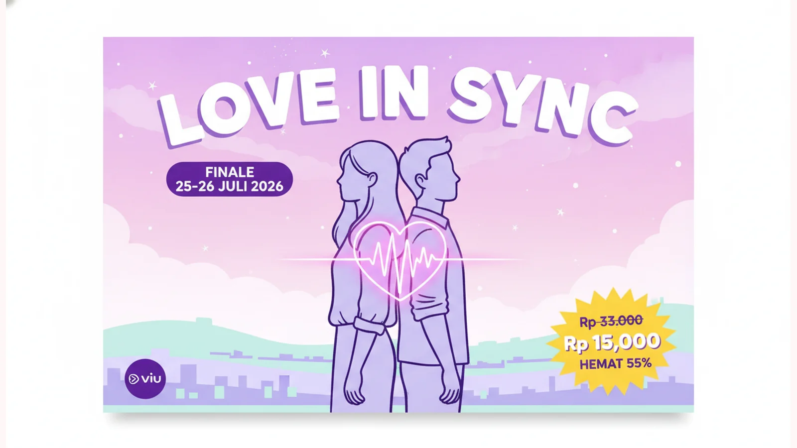 Di Mana Nonton Love in Sync di Indonesia? Viu + Harga