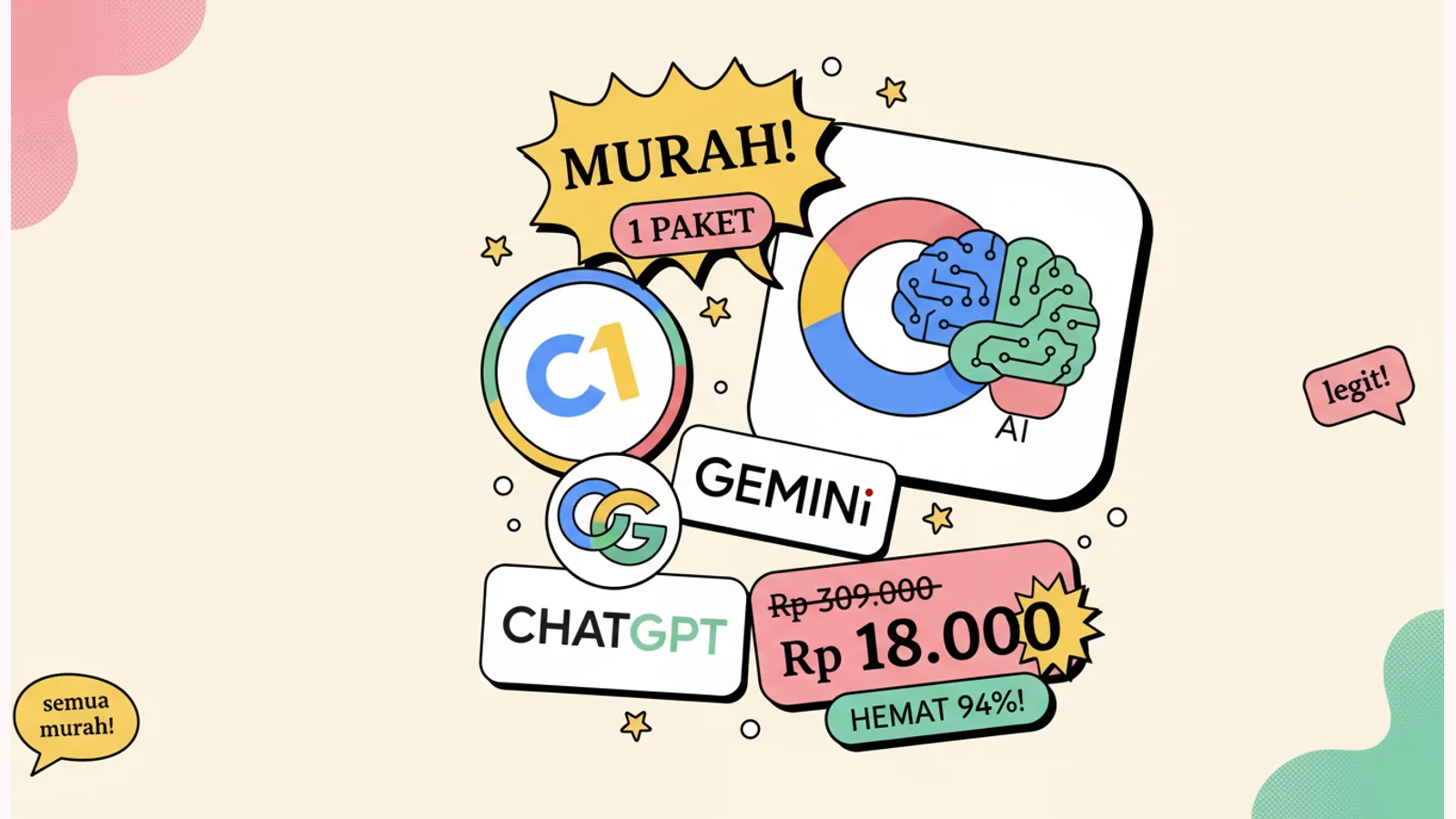 Google AI Plus Indonesia: Pertama di Dunia | Literally Apps
