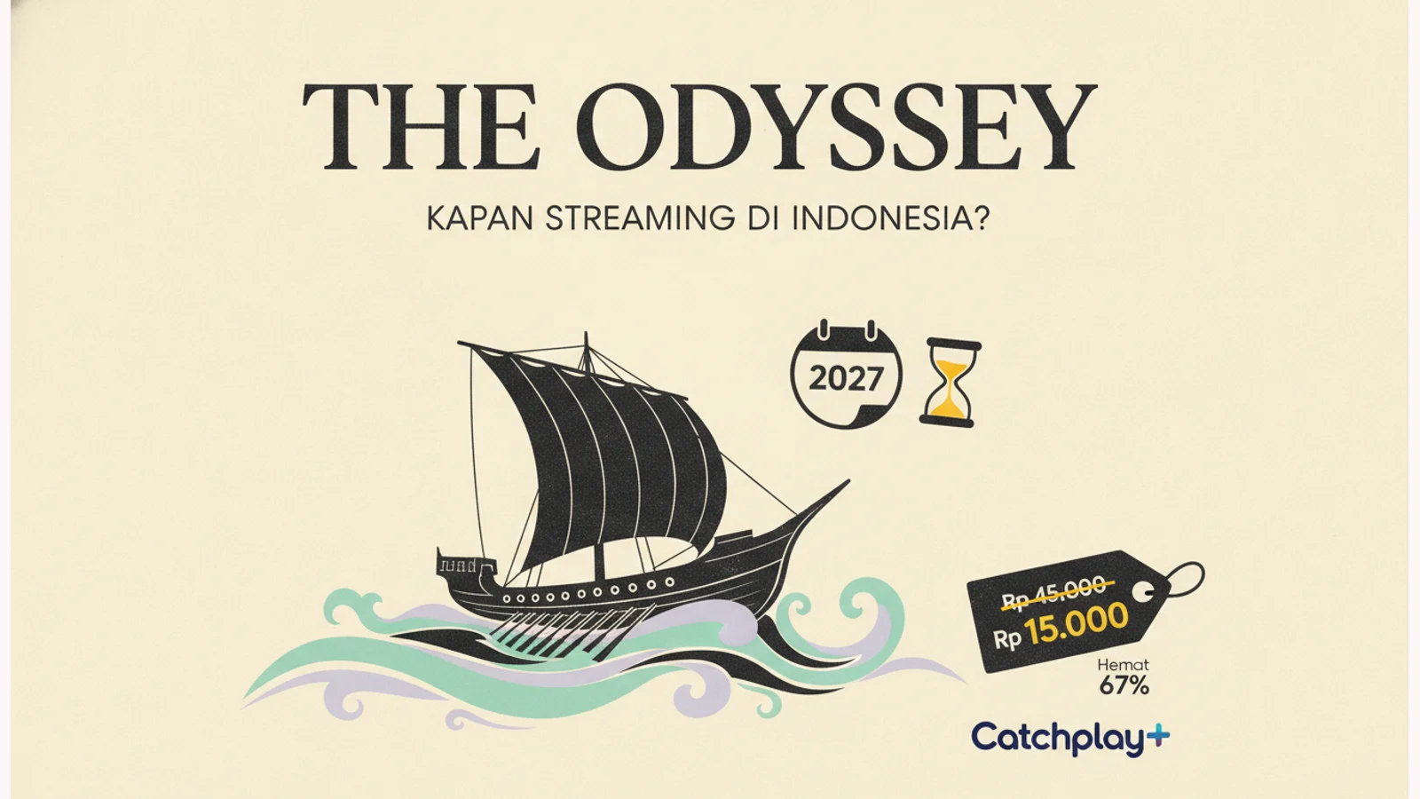 The Odyssey Kapan Streaming di Indonesia? Estimasi 2027
