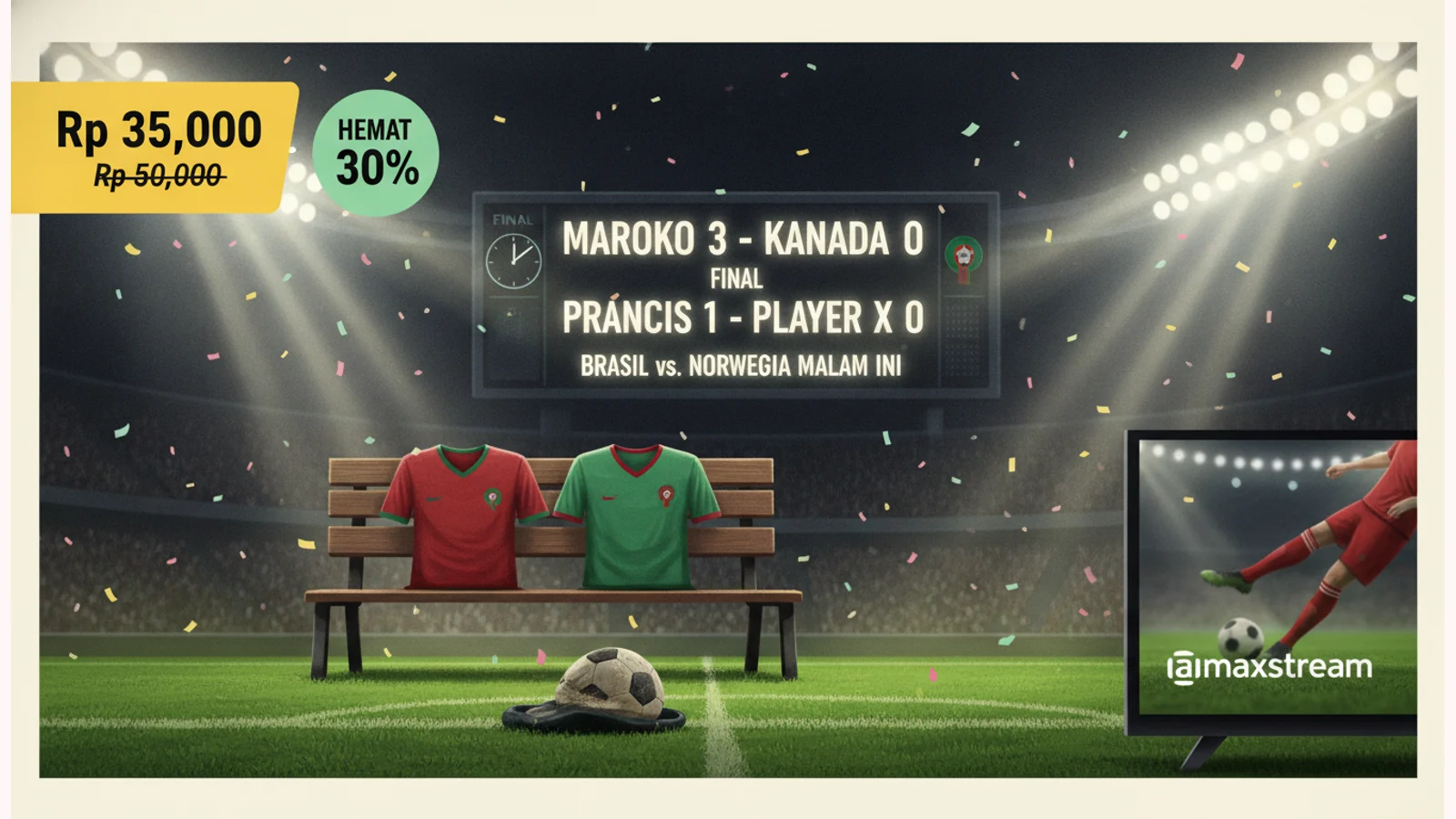Maroko Hajar Kanada 3-0, Prancis Menyusul ke 8 Besar