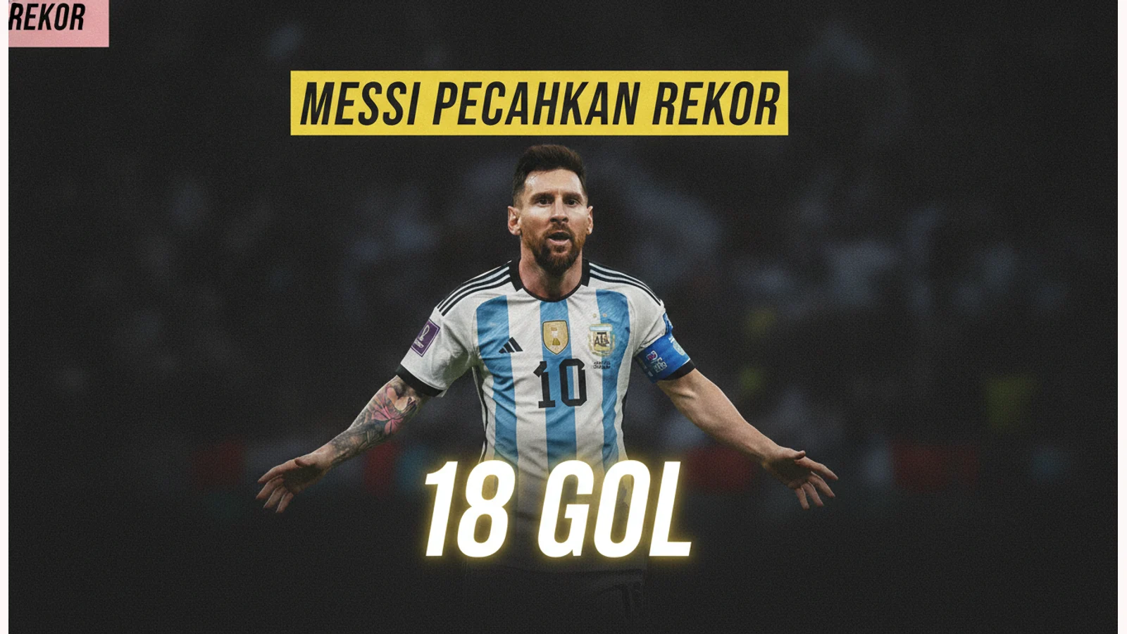 Messi Pecahkan Rekor Gol Piala Dunia, Argentina Lolos