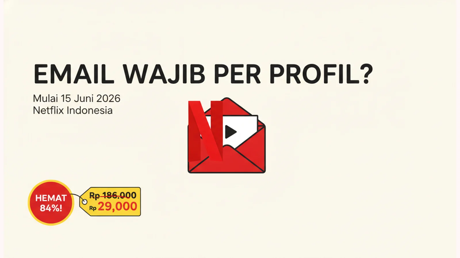 Netflix Email per Profil — Kenapa Panik Soal Ini Berlebihan