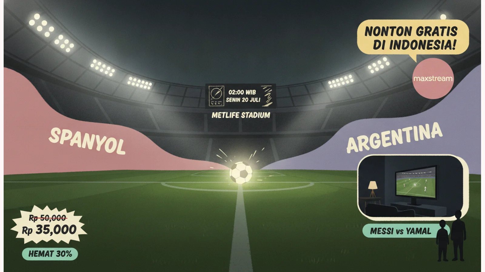 Preview Final Piala Dunia 2026: Spanyol vs Argentina